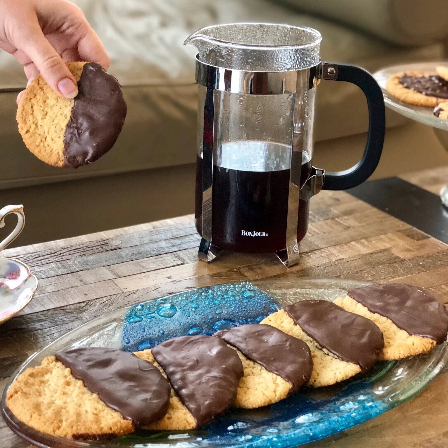 Vegan Coffee Cookies: Gluten-Free & Almond Flour