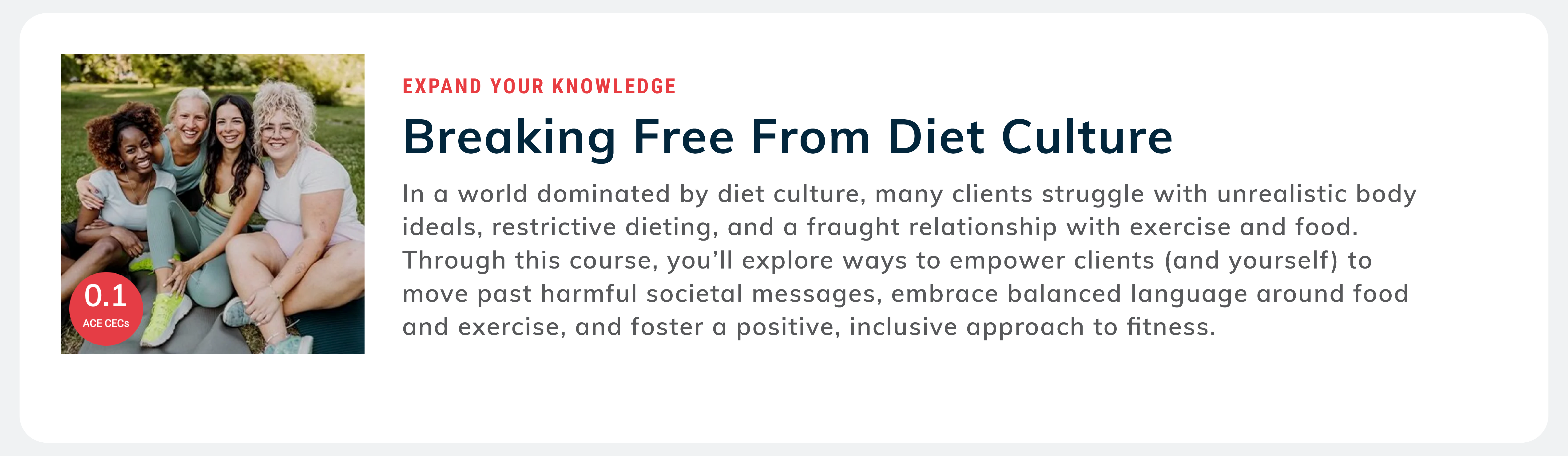 A graphic depicting the concept of breaking free from the constraints of diet culture.