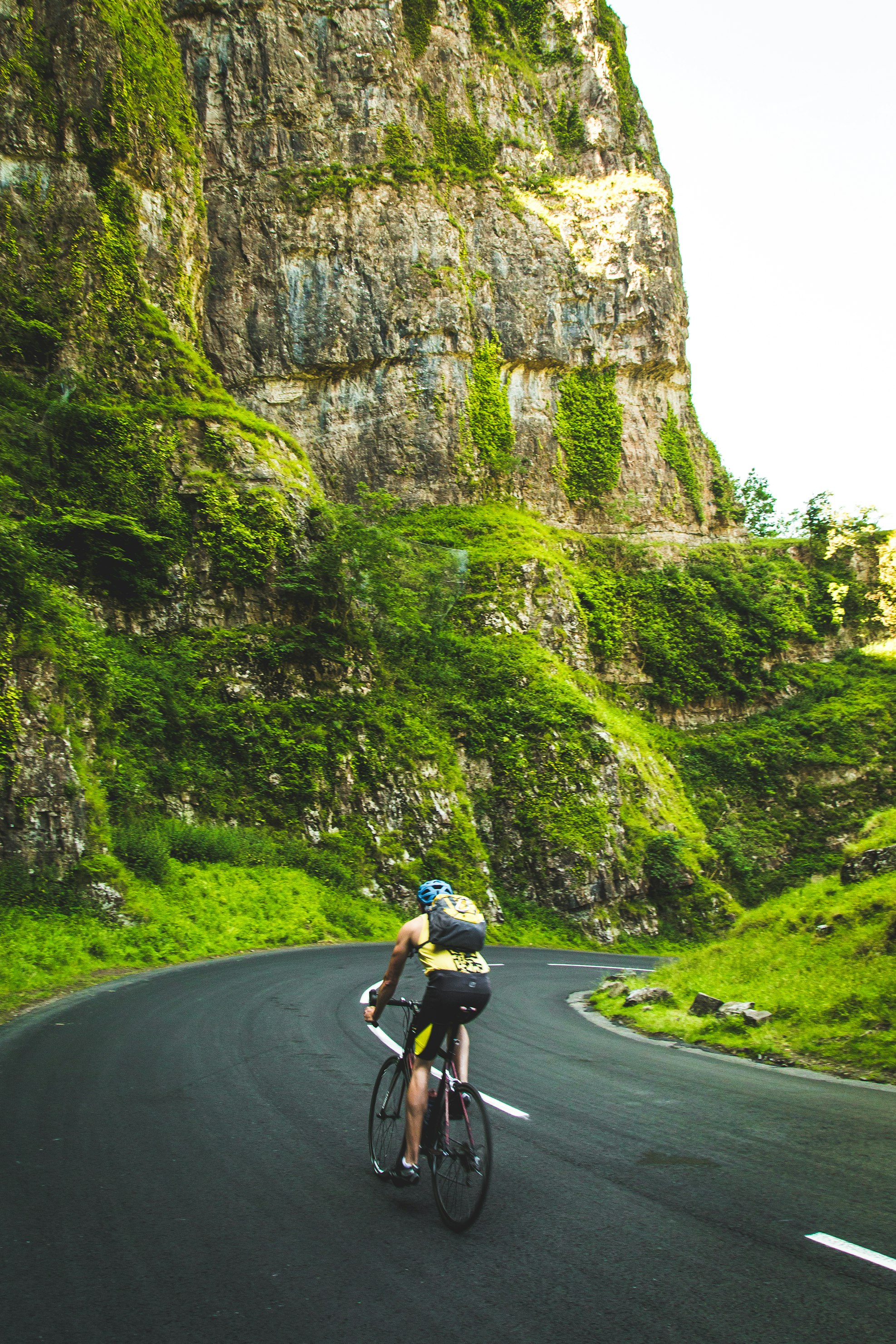 Energy bars and peanut butter squeeze pouches laid out as cycling nutrition for a long-distance ride.