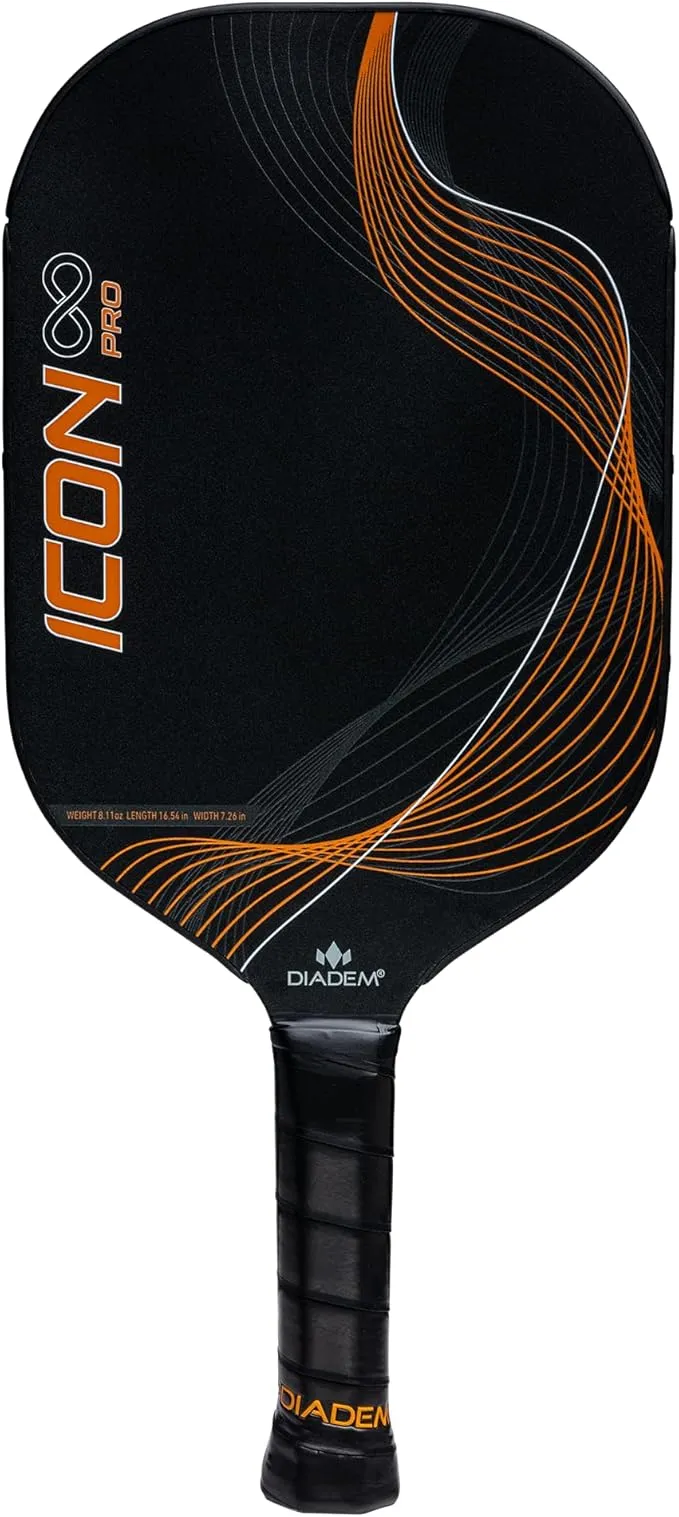 The Diadem Icon Infinity Pro pickleball paddle.