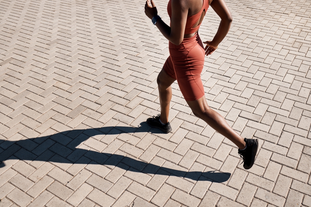 Text graphic stating '6 Months Until The London Marathon' on a lifestyle background.