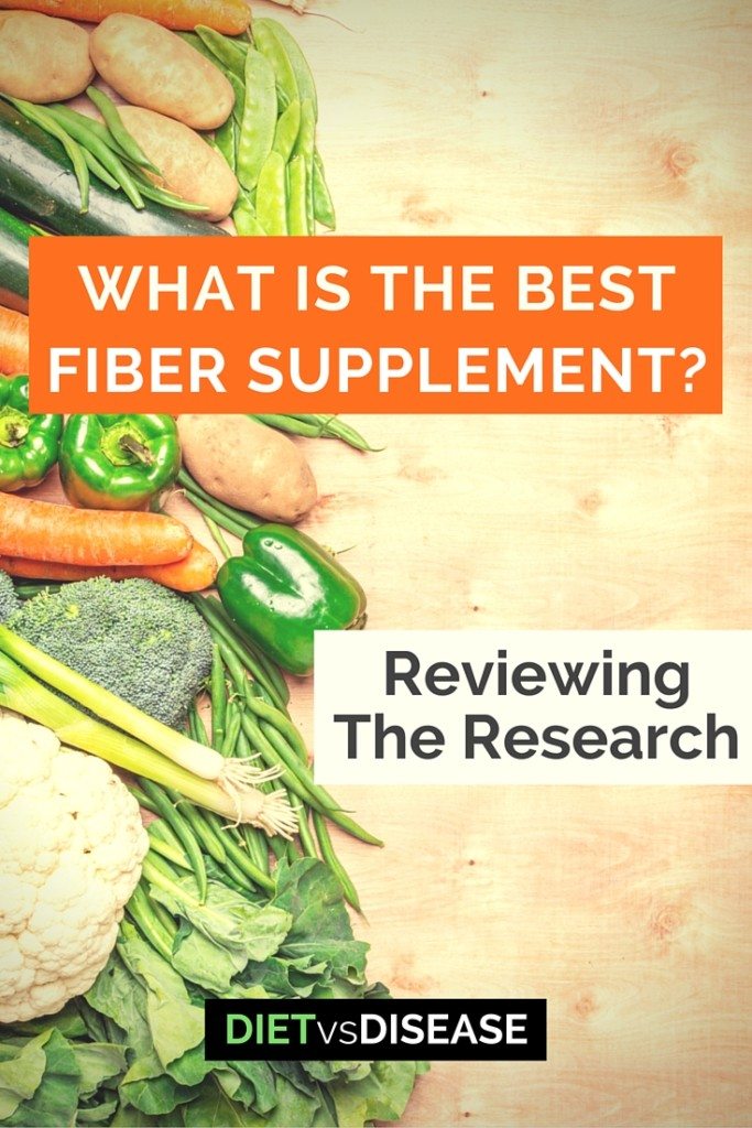 An infographic summarizing the best types of fiber supplements.
