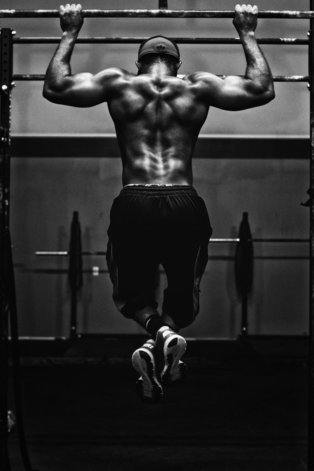 A person checking their fitness progress on a wearable device after a workout session.